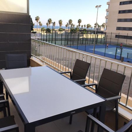 Apartamento Lujo, Primera Linea Playa, Garaje, Wifi, Piscina Climatizada Roquetas de Mar Eksteriør bilde