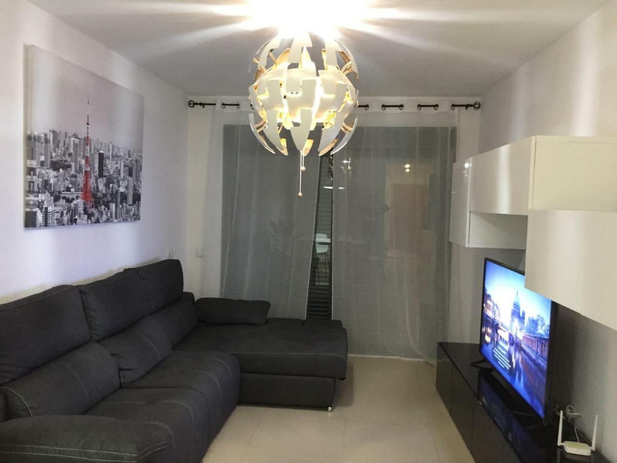 Apartamento Lujo, Primera Linea Playa, Garaje, Wifi, Piscina Climatizada Roquetas de Mar Eksteriør bilde